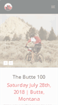 Mobile Screenshot of butte100.com